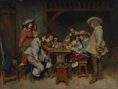 Innocents and Card Sharpers by Jean-Louis-Ernest Meissonier