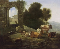 Italianate Landscape by Willem Romeyn