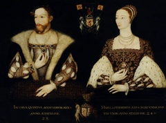 King James V, King of Scotland (1512– 1542), aged 28 and Queen Mary (of Guise), Queen of Scotland (1515–1560), aged 24 by Anonymous