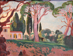 La chapelle Saint-Cassien à Cannes. by Maurice Denis