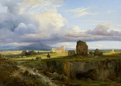 La Via Appia by Jacques Raymond Brascassat