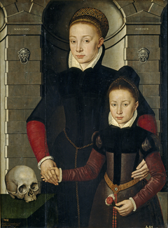 Lady and Girl by Adriaen van Cronenburg