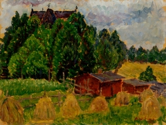 Landscape from Padasjoki by Alfred Finch