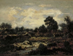 Landscape near Fontainebleau by Théodore Rousseau