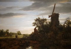 Landscape with a Windmill by Jacob van Ruisdael