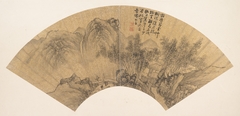 Landscape with Figure by Xie Shichen