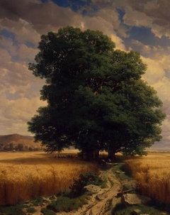 Landscape with Oaks by Alexandre Calame