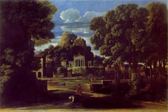 Landscape with the Ashes of Phocion by Nicolas Poussin