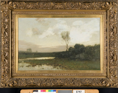 Landschap met plassen by Cornelis Kuypers