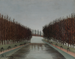 Le canal by Henri Rousseau