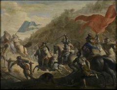 Legendary Battle of the Torriani and Visconti - the Chase by Erasmus Quellinus II