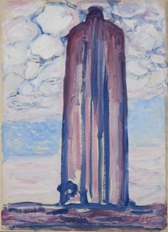 Lighthouse in Westkapelle by Piet Mondrian