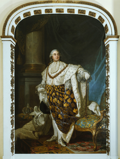 Louis XVI en costume de sacre by Anonymous