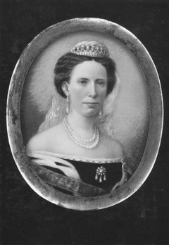 Lovisa (1828-1871), prinsessa av Nederländerna, drottning av Sverige och Norge, g.m. Karl XV, kung av Sverige och Norge by Anna Beata af Kleen