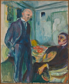 Lucien Dedichen and Jappe Nilssen by Edvard Munch