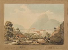 M. Chamberlains House. Catete. Rio de Janeiro by Henry Chamberlain