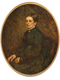 Madame Teissier by Adolphe Joseph Thomas Monticelli