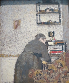 Madame Vuillard in a Drawing Room by Édouard Vuillard