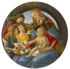 Madonna of the Magnificat by Sandro Botticelli