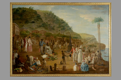 Marché à Saint-Pierre de la Martinique by Le Masurier