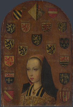 Margaret of Austria by Pieter van Coninxloo