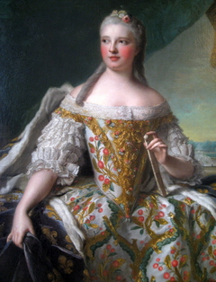 Marie Josèphe of Saxony by Jean-Marc Nattier