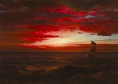 Marine, Sunset by Frederic Edwin Church