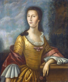 Mary Bethel Boude (Mrs. Samuel Boude) by Benjamin West