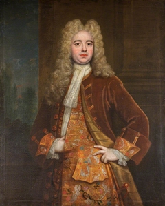 Matthew Hutton of Newnham, Herts. (d.1728) by John Verelst