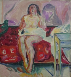 Morning Yawn by Edvard Munch