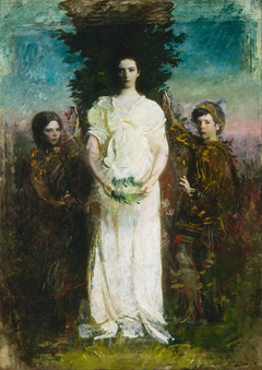 My Children (Mary, Gerald, and Gladys Thayer) by Abbott Handerson Thayer