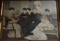 My wife and her sisters by Henry Caro-Delvaille