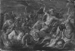 Neptun mit Tritonen (zugeschrieben) by Johann Melchior Bocksberger