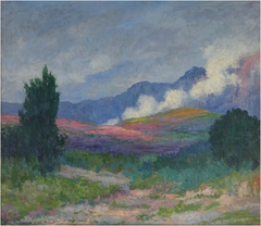 Nuages dans les montagnes by Walter de Navazio