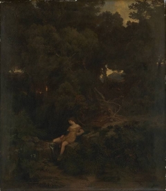 Nymph at a Spring by Arnold Böcklin