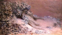 Ophelia in the Thistle by Georges Clairin