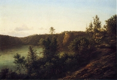 Palisades near Fort Lee by Thomas Doughty