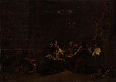 Pashur Smiting Jeremiah in the Temple by Leonaert Bramer