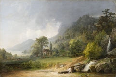 Passing Shower on a Spring Afternoon by Jasper Francis Cropsey