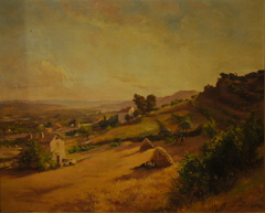 Paysage de la Bléone à Digne by Étienne Martin