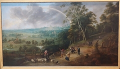 Peasants Merrymaking by Lucas van Uden