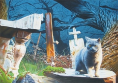 Pet Cemetery by Comert Dogru