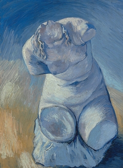 Plaster Statuette of a Female Torso by Vincent van Gogh