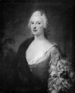 Portræt af fru Adelgunde Elisabeth Amalia von Scholten by Carl Gustaf Pilo