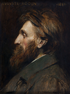 Portrait d'Auguste Rodin by François Flameng