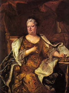 Portrait d'Élisabeth-Charlotte d'Orléans by Hyacinthe Rigaud