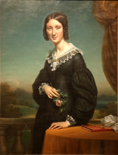 Portrait d'Isabelle Guérin by Jean-Baptiste Paulin Guérin