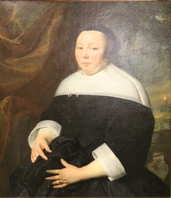 Portrait de femme by Abraham Lambertsz van den Tempel