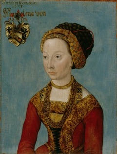 Portrait of a Bride / Portrait of a Young Lady by Lucas Cranach the Elder