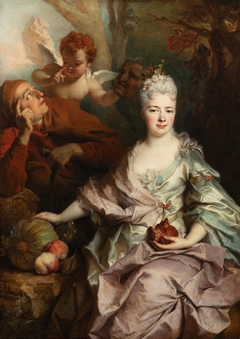 Portrait of a Lady as Pomona by Nicolas de Largillière